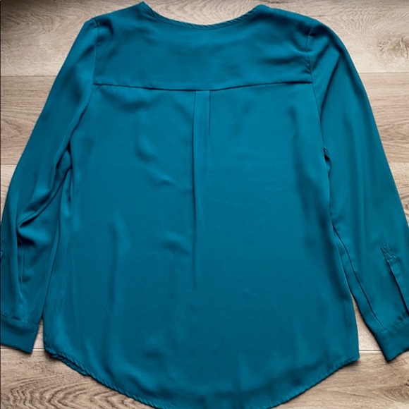 Le château dark green blouse. Size L - Picture 4 of 4